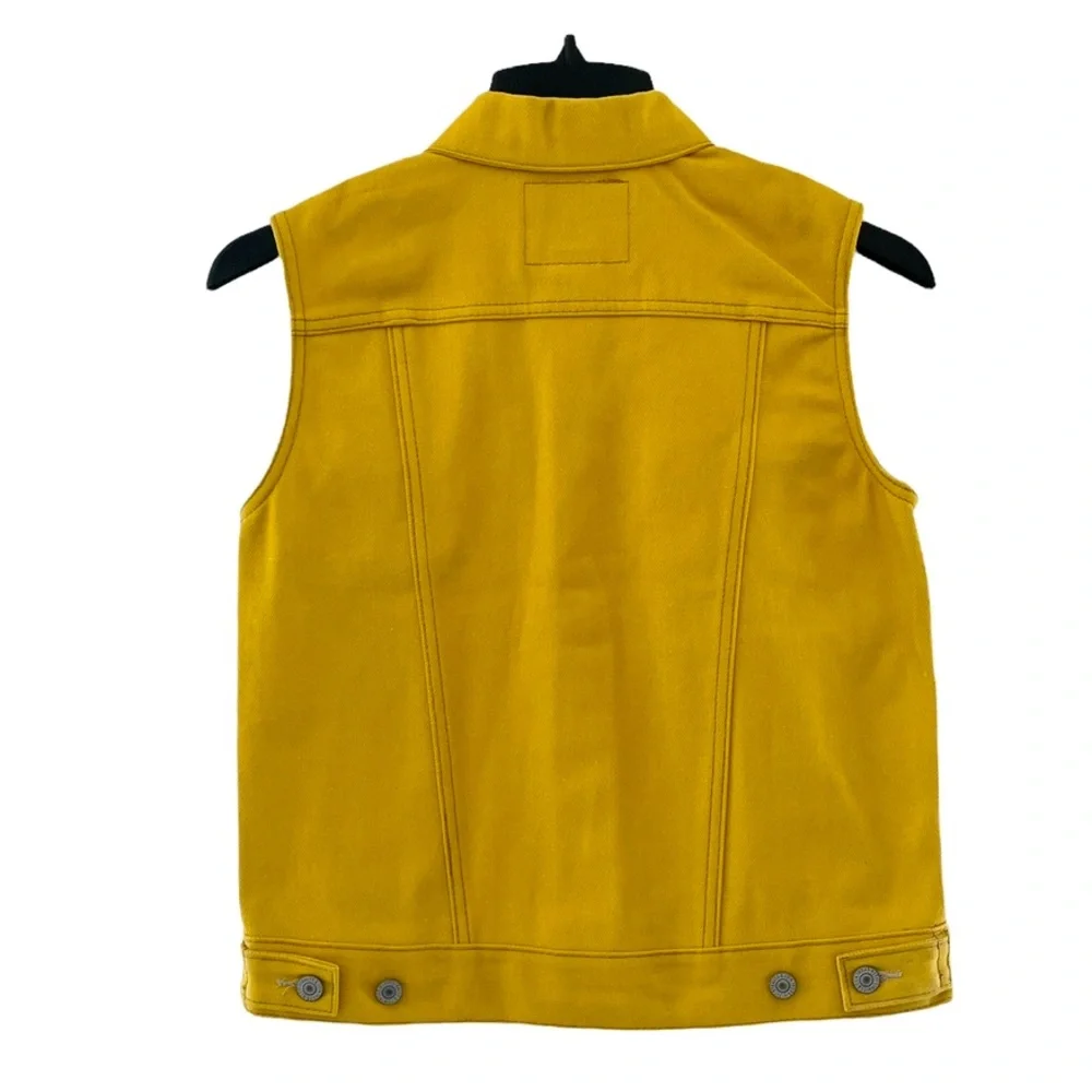 Levi’s Denim Trucker Vest Girls Sz Medium